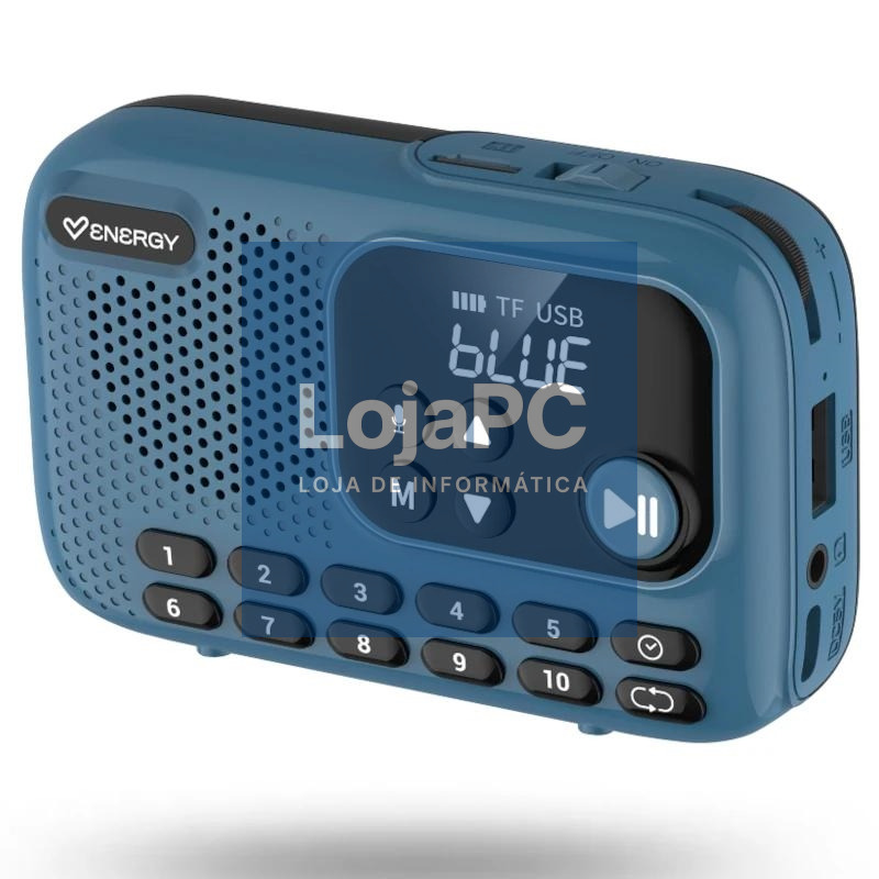 Energy Sistem TunerGo Radio AM/FM Batería recarga.