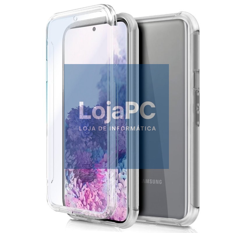 COOL 3D Silicone Case for Samsung G980 Galaxy S20 (Transparent Front + Back)