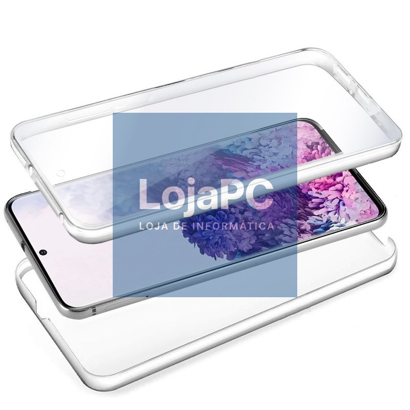 COOL 3D Silicone Case for Samsung G980 Galaxy S20 (Transparent Front + Back) — imagem 2