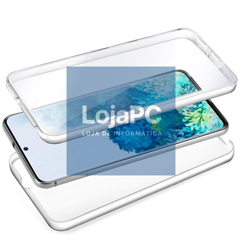 COOL 3D Silicone Case for Samsung G985 Galaxy S20 Plus (Transparent Front + Back) — imagem 2