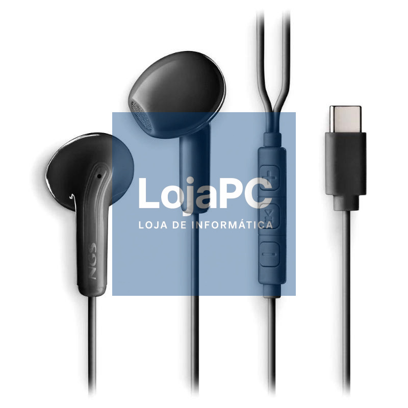 NGS Auricular Intraural Negro Micro USB-C — imagem 2