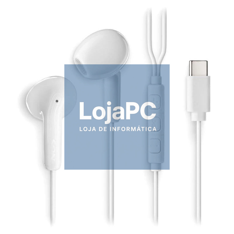 NGS Auricular Intraural Blanco Micro USB-C — imagem 3
