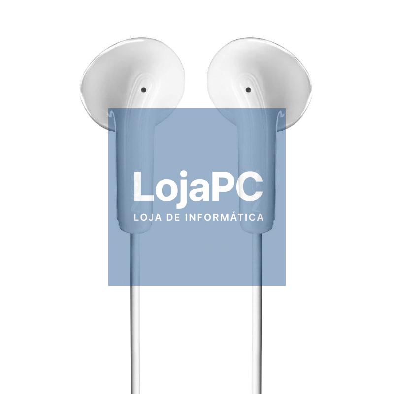 NGS Auricular Blanco Estéreo con cable JACK 3.5 mm — imagem 3