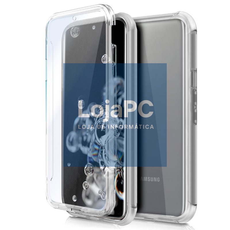 COOL 3D Silicone Case for Samsung G988 Galaxy S20 Ultra 5G (Transparent Front + Back)