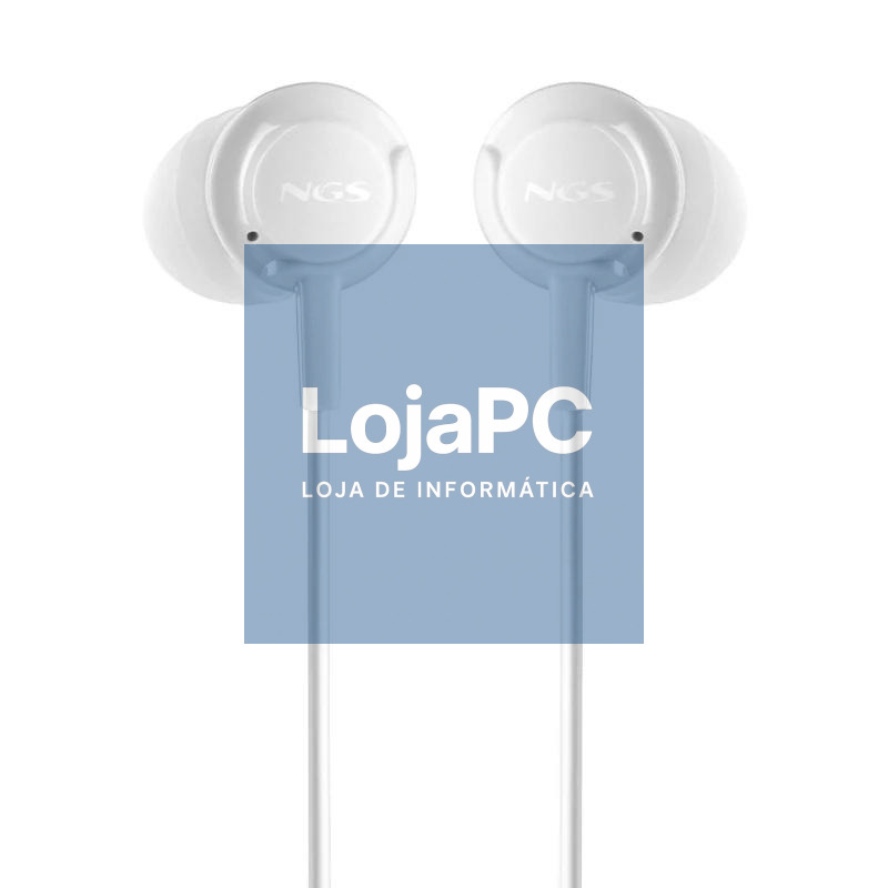 NGS Auricular CROSSDRIFT Blanco cable JACK 3.5 Mm — imagem 3