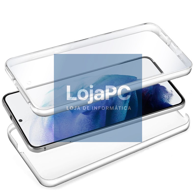 COOL 3D Silicone Case for Samsung G996 Galaxy S21 Plus (Transparent Front + Back) — imagem 2