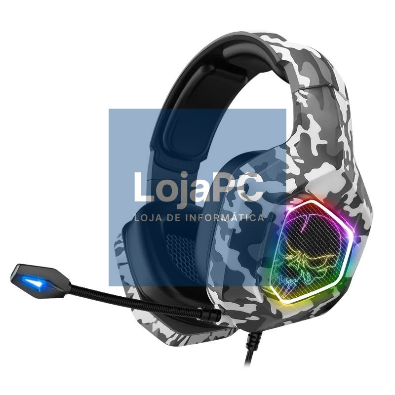 Spirit of Gamer Auricular Elite-H50 RGB Artic