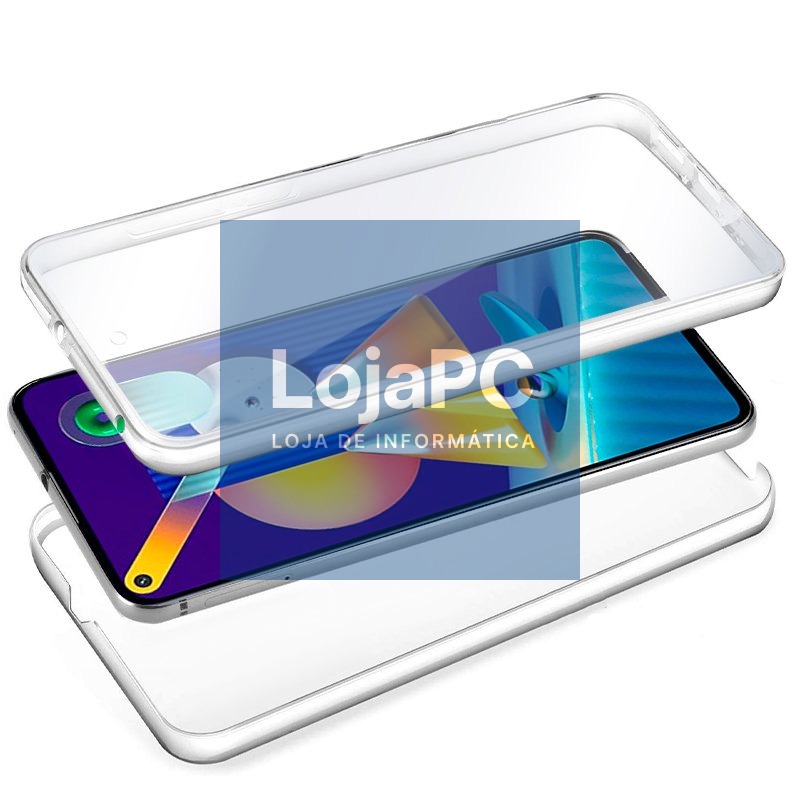 COOL 3D Silicone Case for Samsung M115 Galaxy M11 / A11 (Transparent Front + Back) — imagem 2