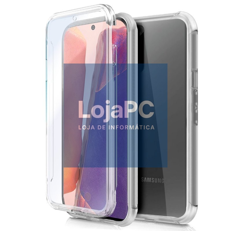 COOL 3D Silicone Case for Samsung N980 Galaxy Note 20 (Transparent Front + Back)