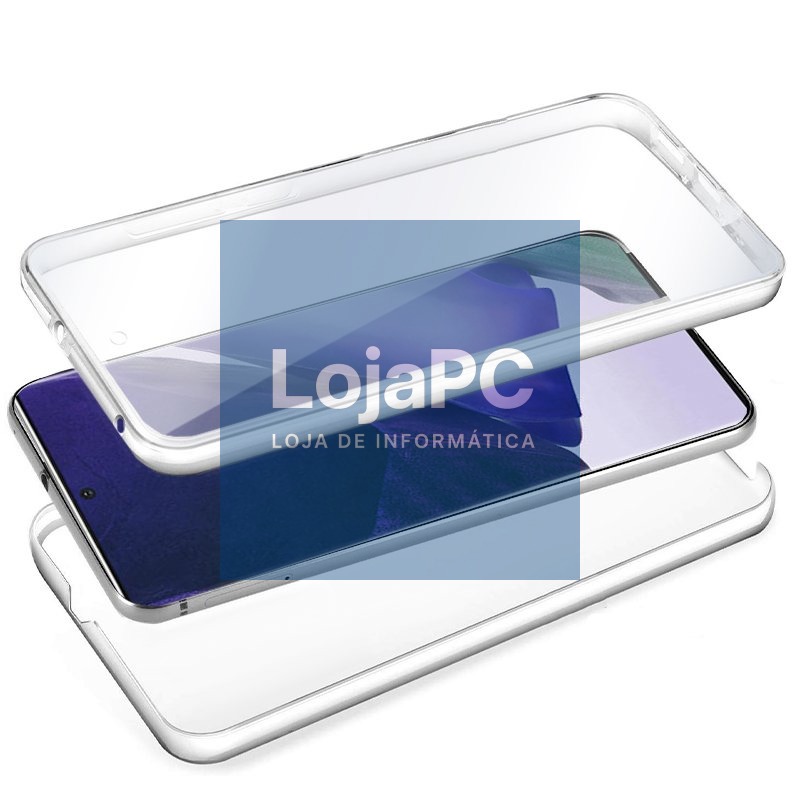 COOL 3D Silicone Case for Samsung N985 Galaxy Note 20 Ultra (Transparent Front + Back) — imagem 2