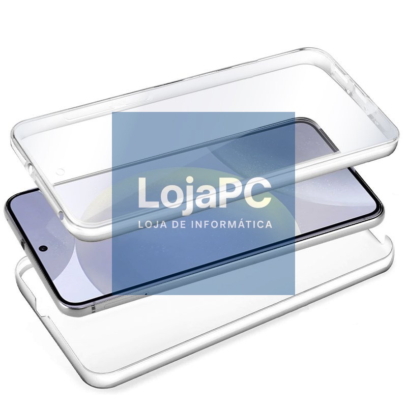 COOL 3D Silicone Case for Samsung S921 Galaxy S24 / S25 (Transparent Front + Back) — imagem 2