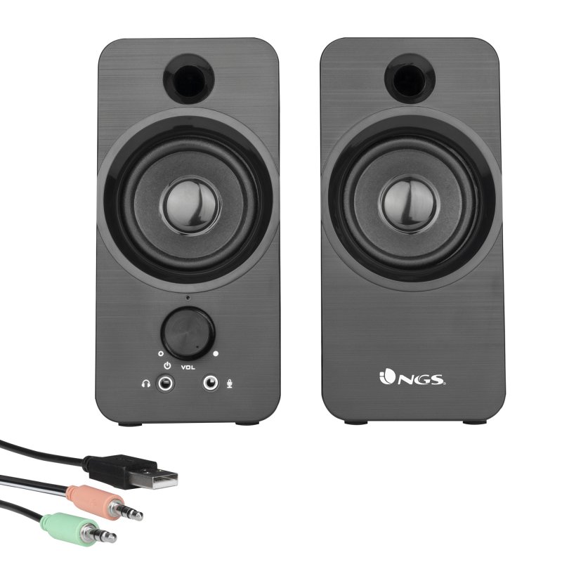 NGS ALTAVOCES 2.0 SB350 12W MULTIMEDIA — imagem 5