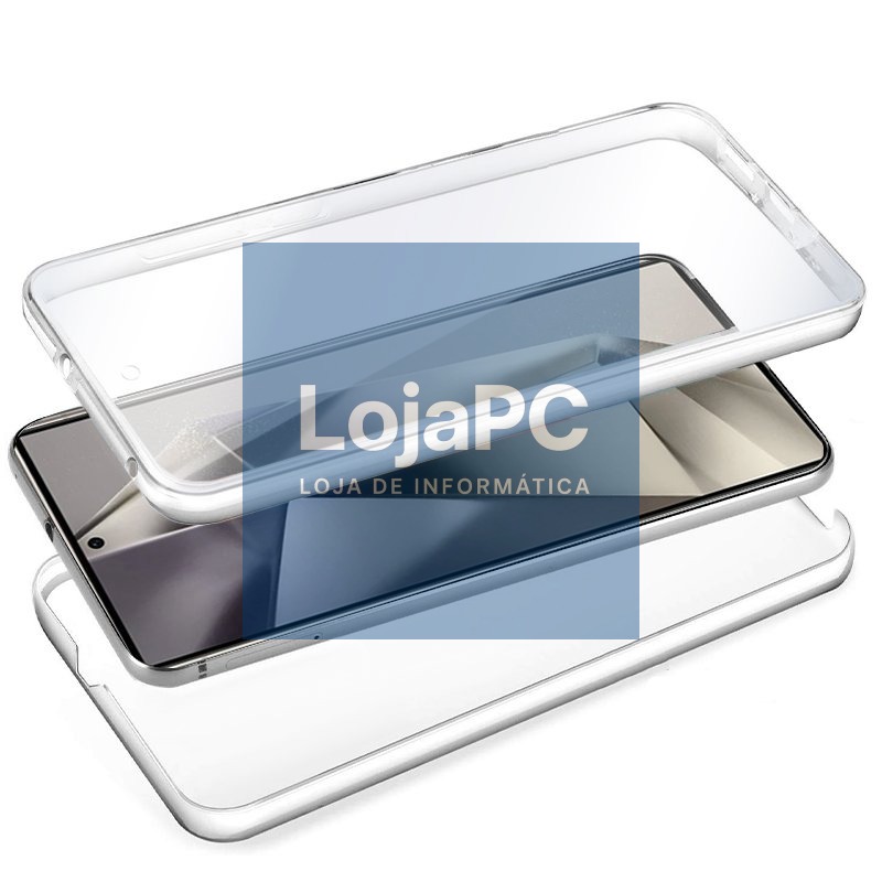 COOL 3D Silicone Case for Samsung S928 Galaxy S24 Ultra (Transparent Front + Back) — imagem 2