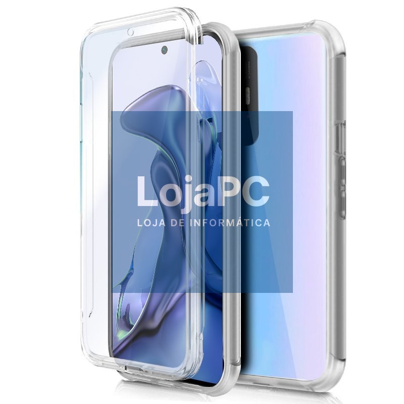 COOL 3D Silicone Case for Xiaomi 11T / 11T Pro (Transparent Front + Back)