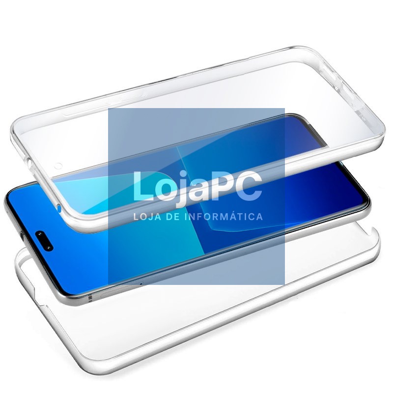 COOL 3D Silicone Case for Xiaomi 13 Lite (Transparent Front + Back) — imagem 2