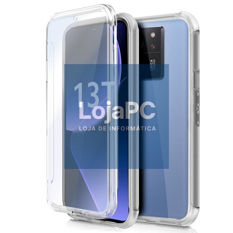 COOL 3D Silicone Case for Xiaomi 13T / 13T Pro (Transparent Front + Back)