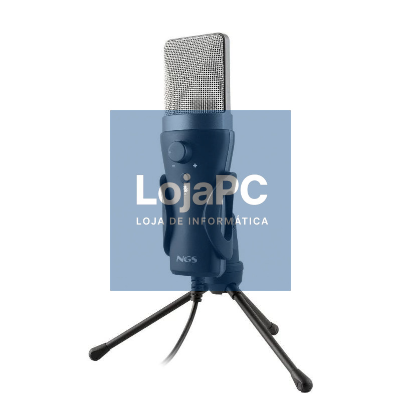 NGS Micrófono PC Usb con soporte tripode