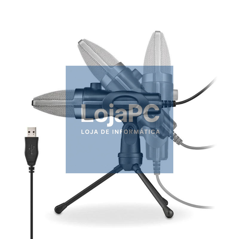 NGS Micrófono PC Usb con soporte tripode — imagem 3