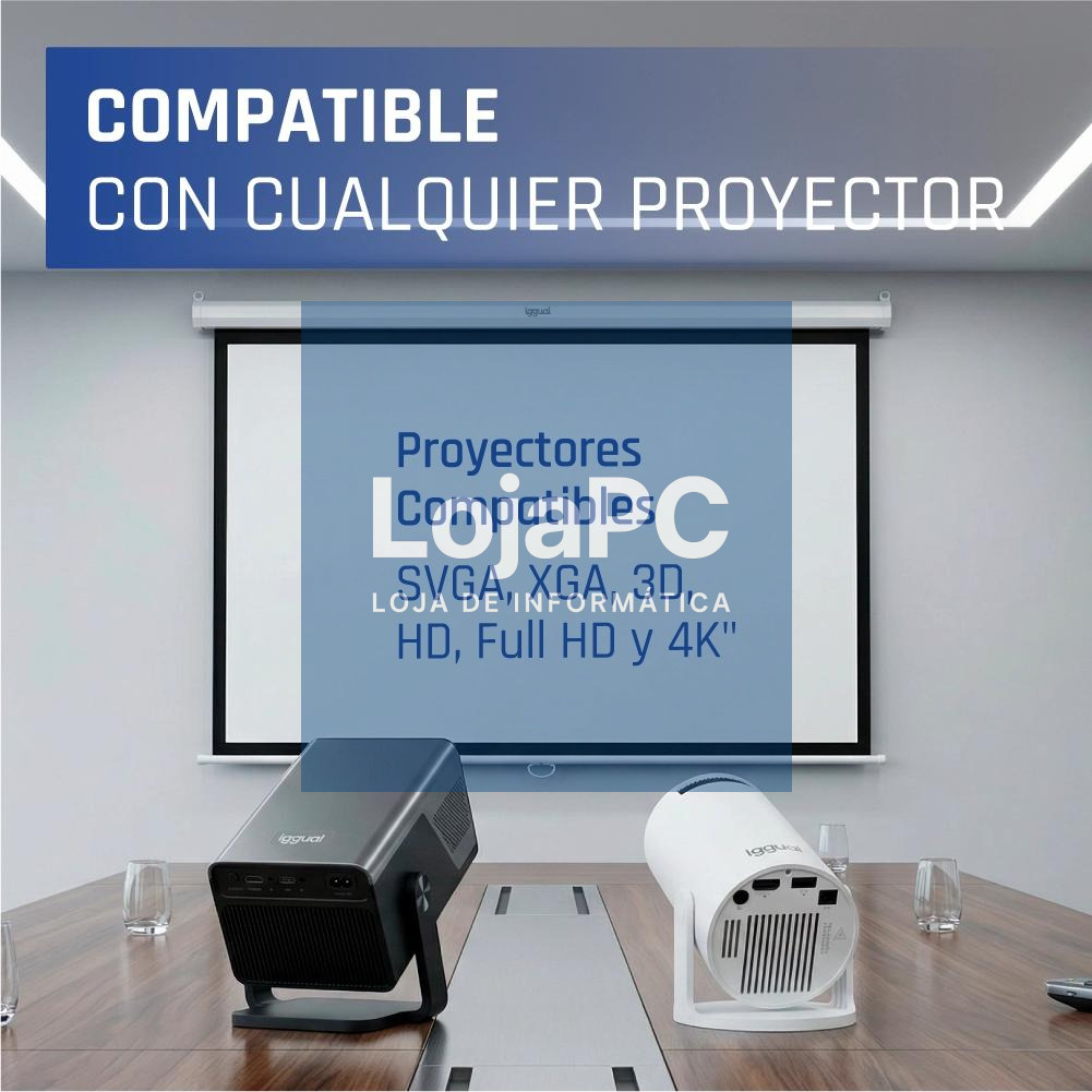 iggual Pantalla eléctrica 16:9 92" 203x114 cm — imagem 3
