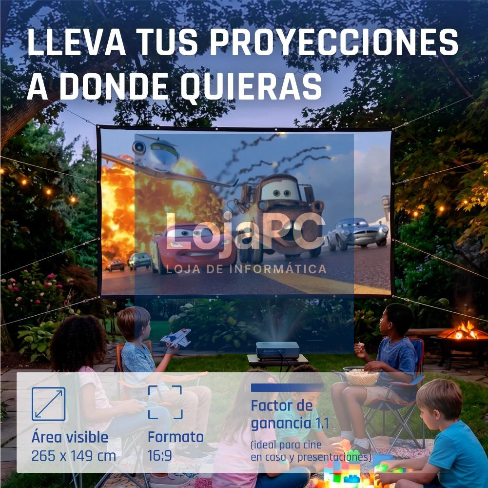 iggual Pantalla plegable ECO-COST 120" 16:9 — imagem 3