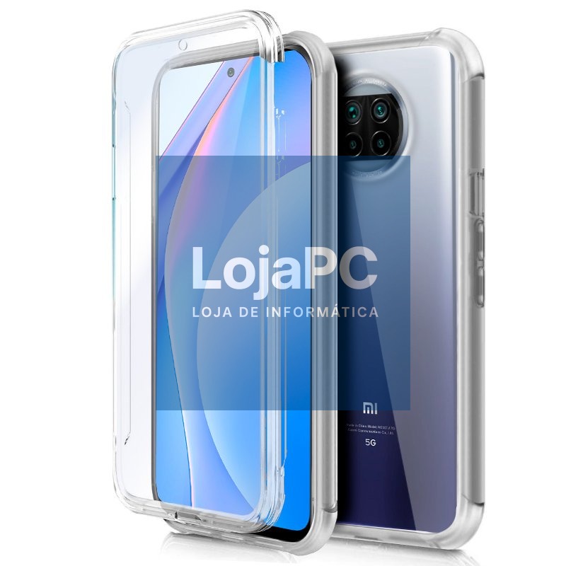 COOL 3D Silicone Case for Xiaomi Mi 10T Lite (Transparent Front + Back)