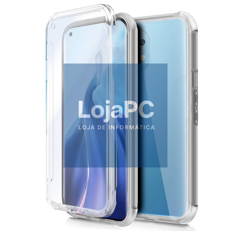 COOL 3D Silicone Case for Xiaomi Mi 11 / Mi 11 Pro (Transparent Front + Back)