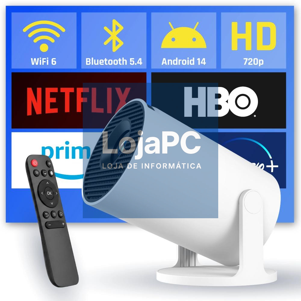 iggual Mini proyector MP720p HDMI WiFi BT Android — imagem 3