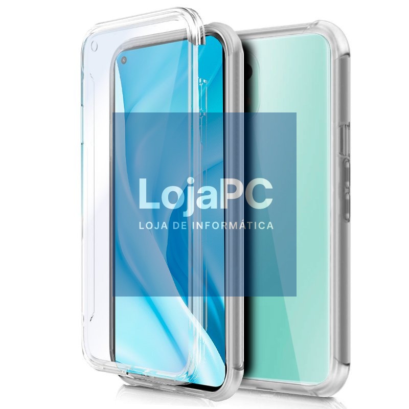 COOL 3D Silicone Case for Xiaomi Mi 11 Lite / Mi 11 Lite 5G (Transparent Front + Back)