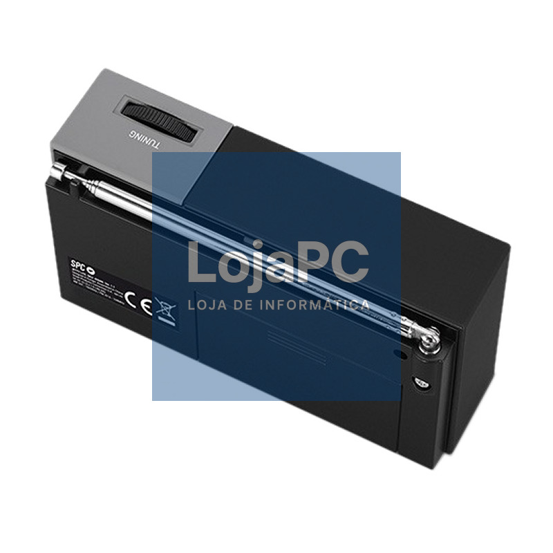 SPC Jetty Lite AM/FM Radio Gris — imagem 2