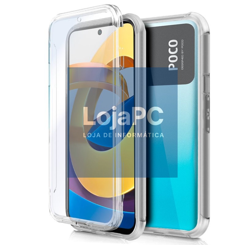 COOL 3D Silicone Case for Xiaomi Poco M4 Pro 5G / Redmi Note 11S 5G (Transparent Front + Back)