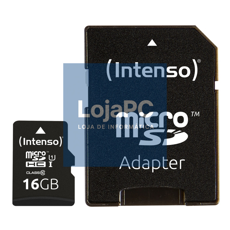 Intenso 3423470 Micro SD UHS-I Premium 16GB c/adap