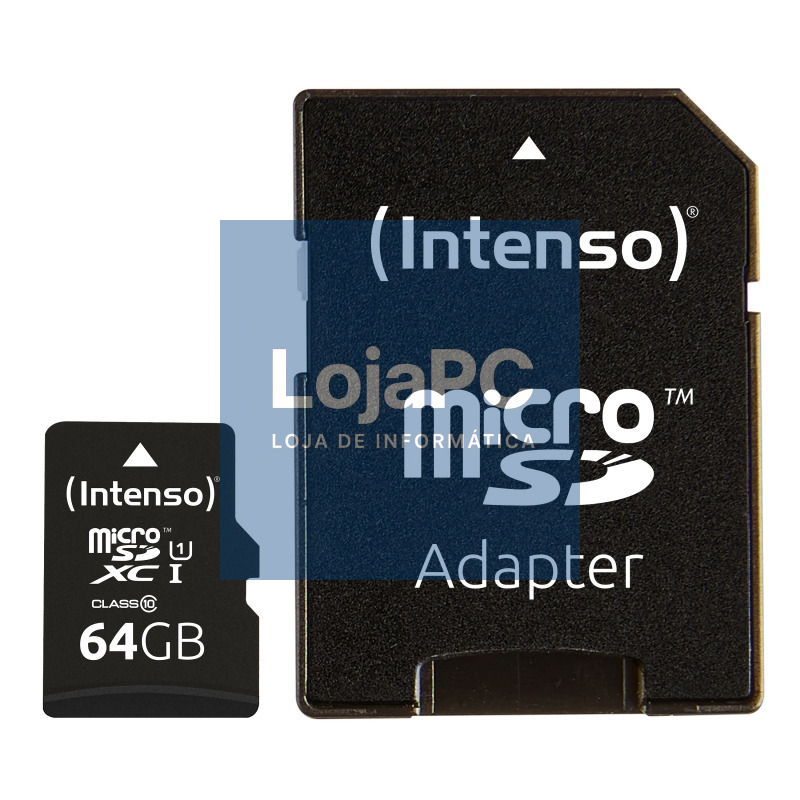 Intenso 3423490 Micro SD UHS-I Premium 64GB c/adap