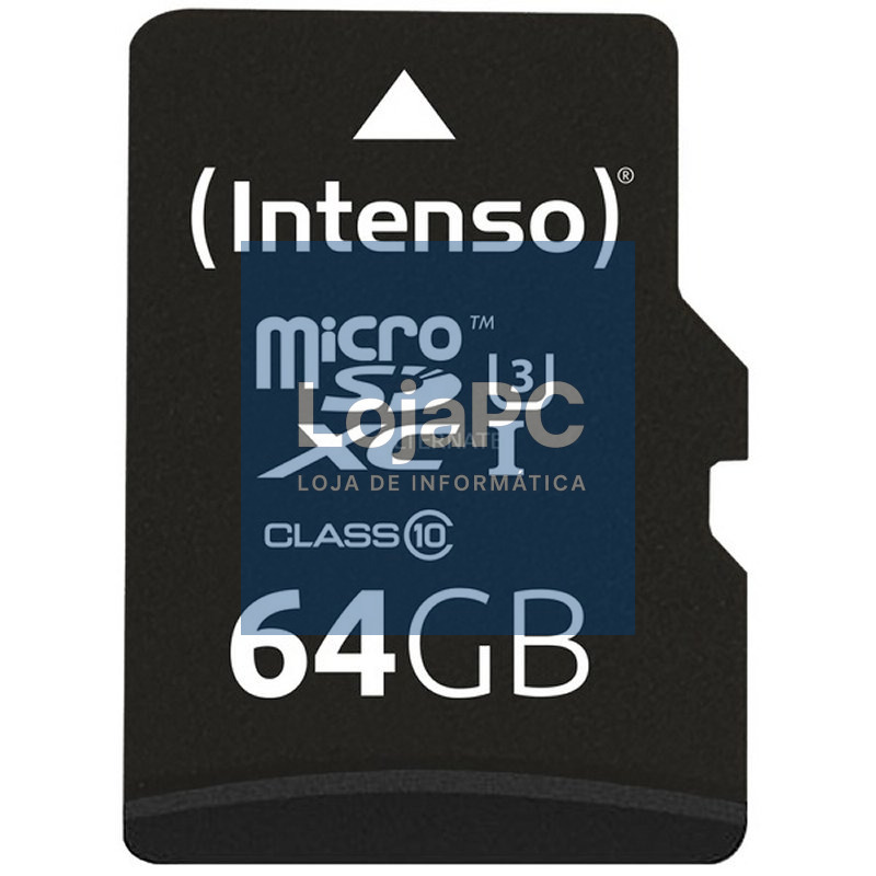Intenso 3433490 Micro SD UHS-I profesional 64GB — imagem 3