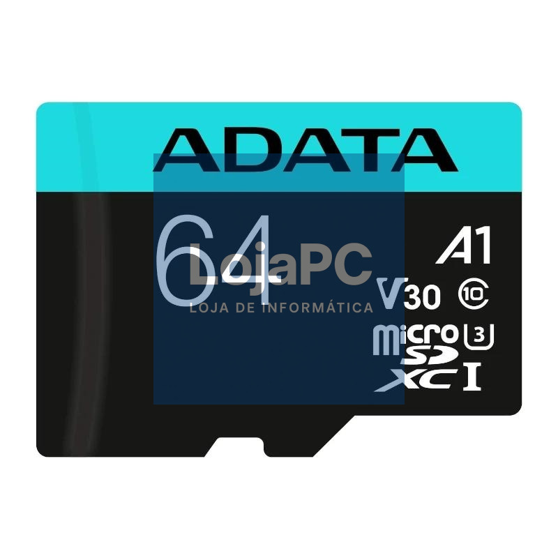 ADATA microSDXC/SDHC UHS-I U3 64GB c/adapt