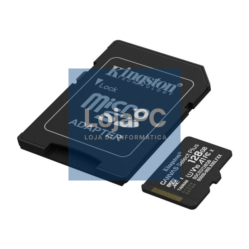 Kingston SDCS3/128GB microSD XC Gen3 150MB/s A1 — imagem 2