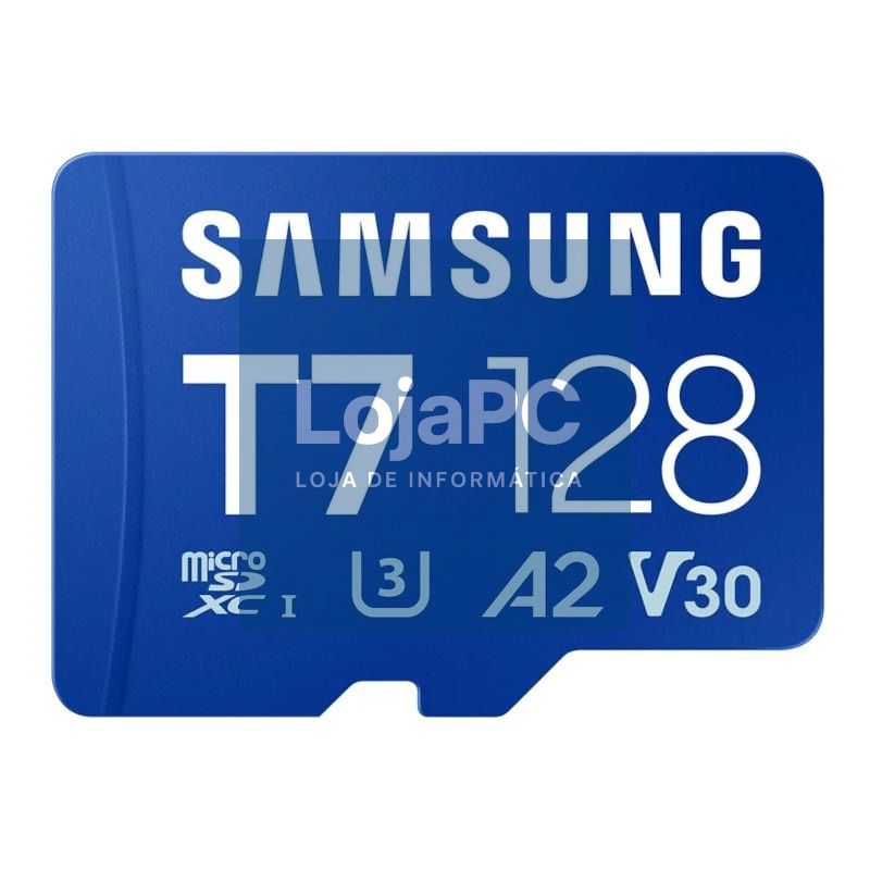 Samsung Micro SDXC T7 128GB clase10 U3 V30 A2