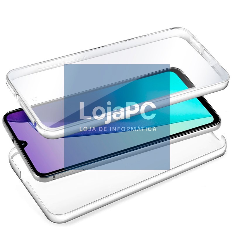 COOL 3D Silicone Case for Xiaomi Redmi 14C / Poco C75 (Transparent Front + Back) — imagem 2