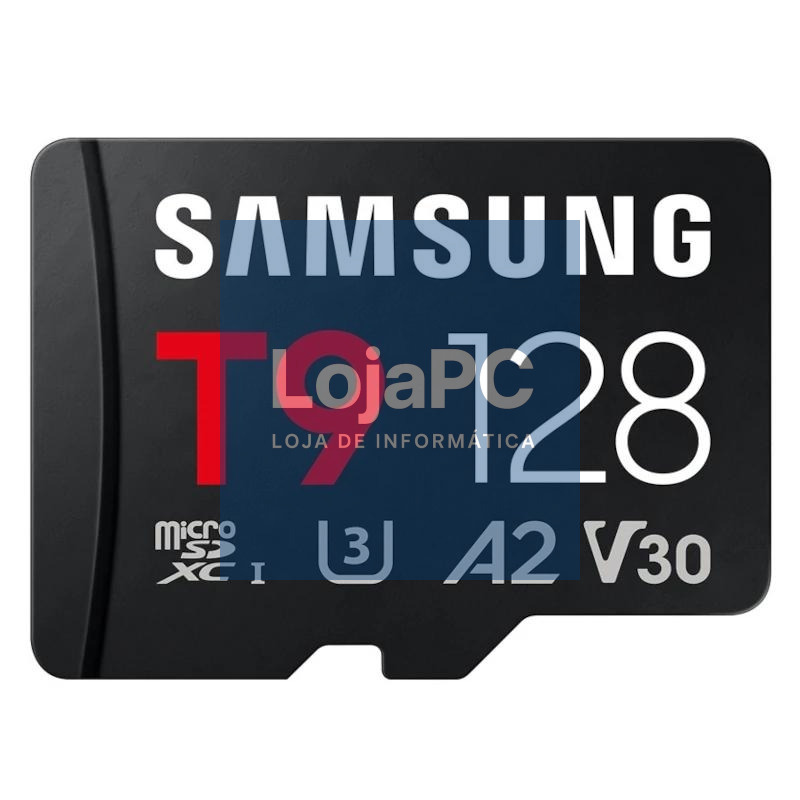 Samsung Micro SDXC T9 128GB clase10 U3 V30 A2 c/a
