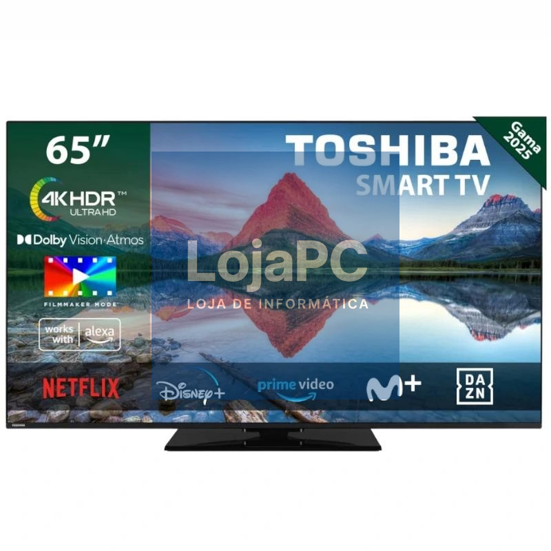 TOSHIBA TV 65" 65UV3463DG UHD SMART TV PEANA