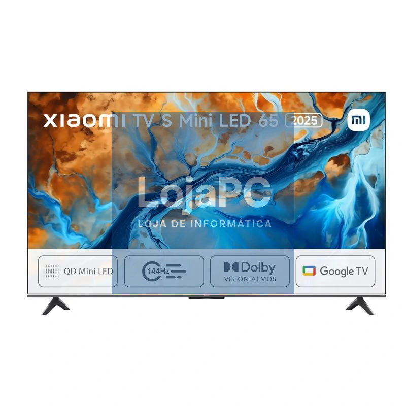 Xiaomi TV 55" S Mini Led 2025 4K Google TV 144hz — imagem 2