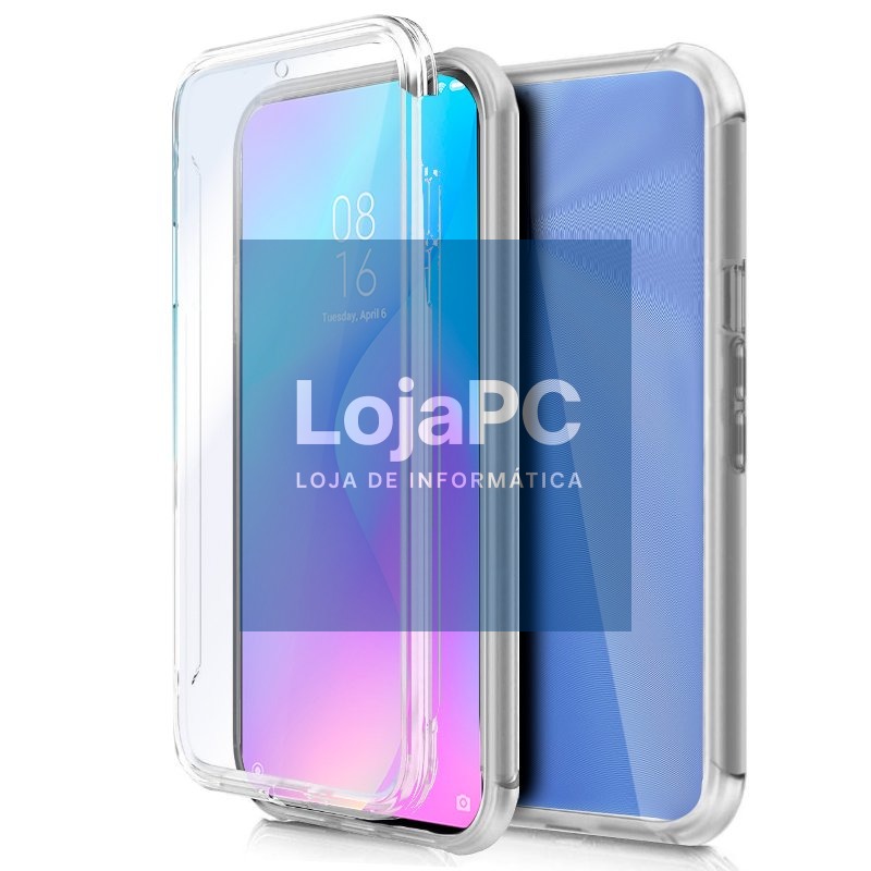 COOL 3D Silicone Case for Xiaomi Redmi 9T (Transparent Front + Back)