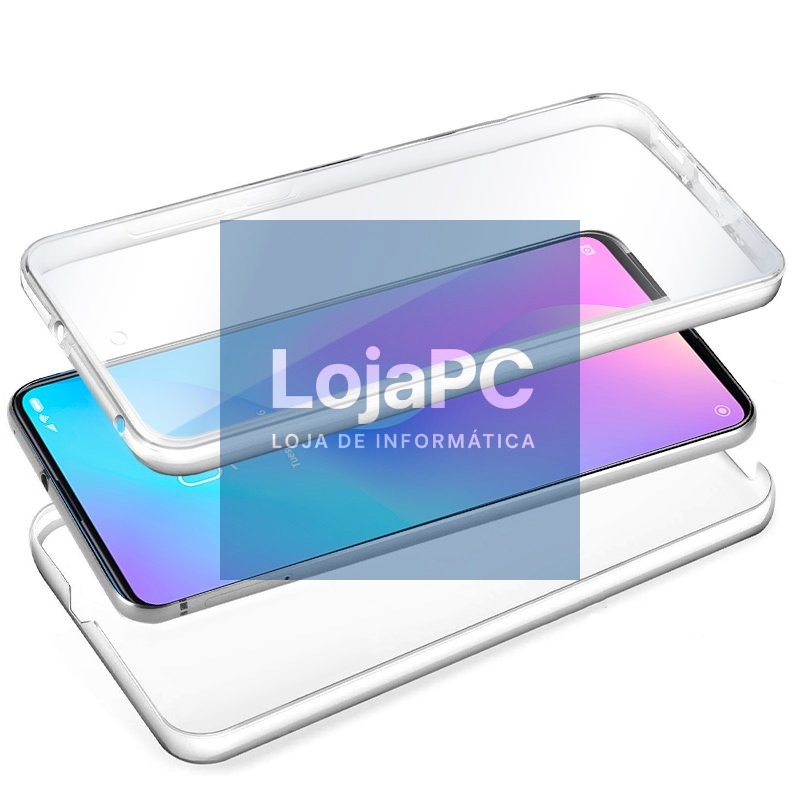 COOL 3D Silicone Case for Xiaomi Redmi 9T (Transparent Front + Back) — imagem 2