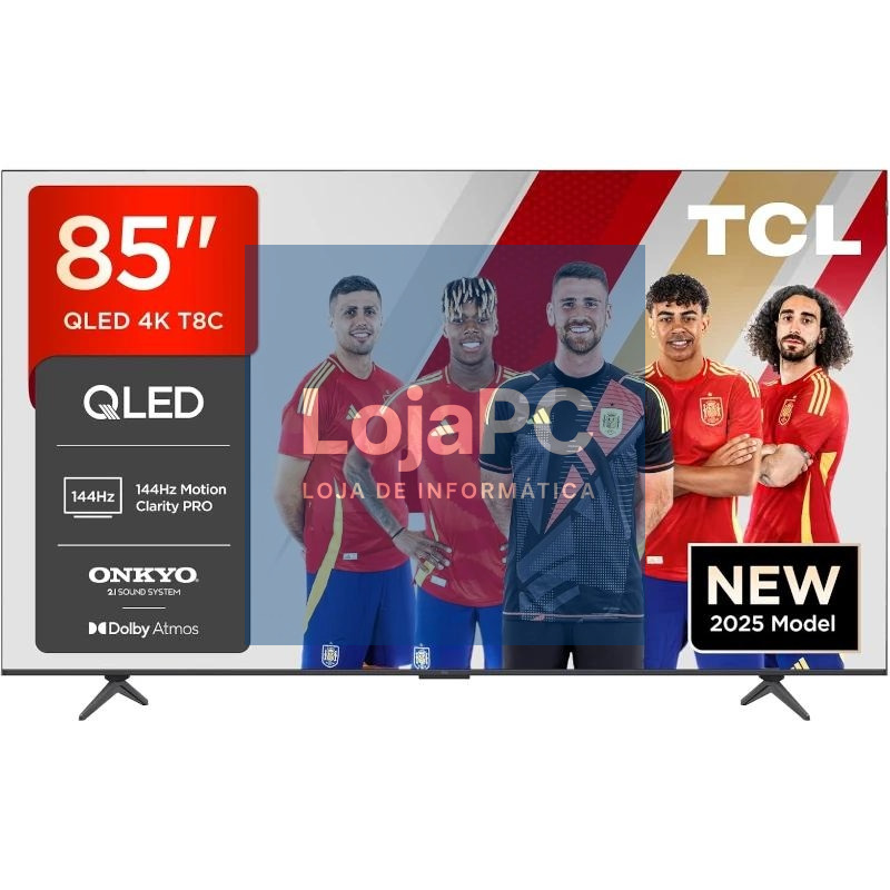 TCL 85T69C TV 85" Qled 4K Google TV Onkyo