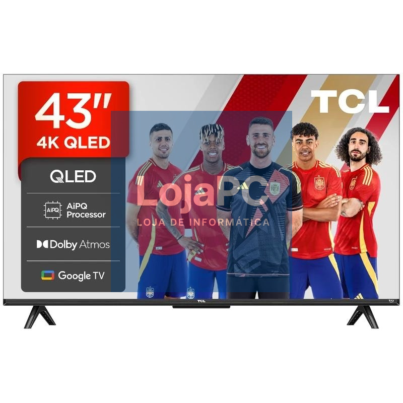 TCL 43T69C TV 43" Qled 4K Google TV