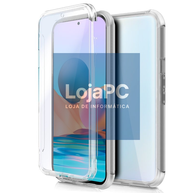 COOL 3D Silicone Case for Xiaomi Redmi Note 10 Pro (Transparent Front + Back)