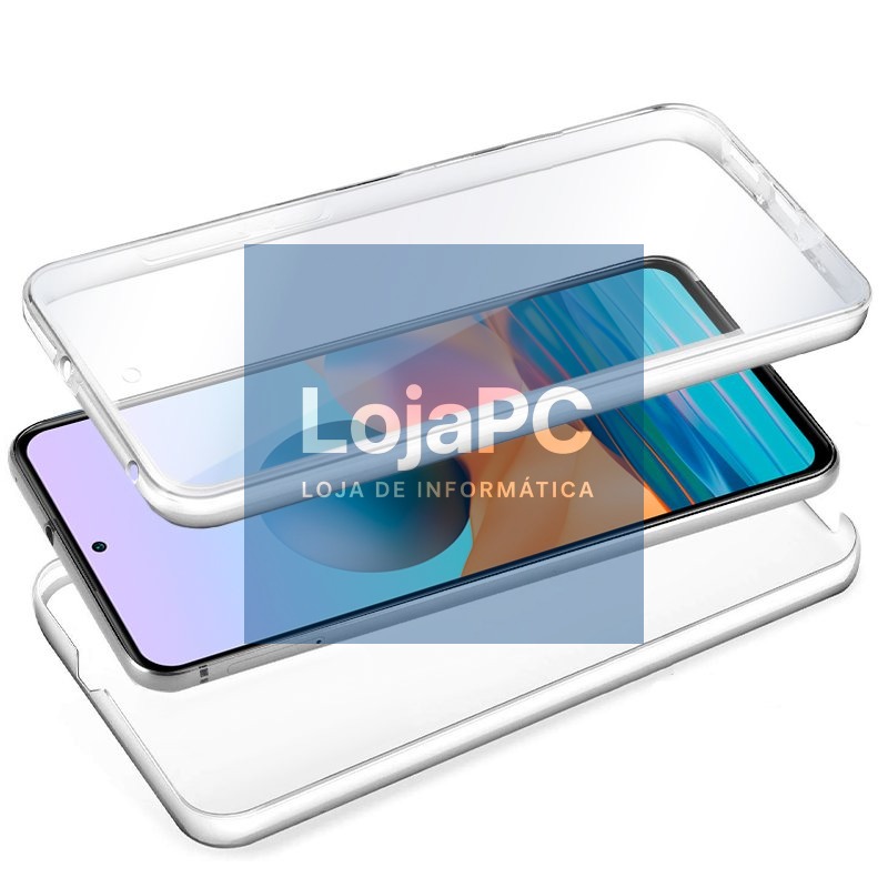 COOL 3D Silicone Case for Xiaomi Redmi Note 10 Pro (Transparent Front + Back) — imagem 2