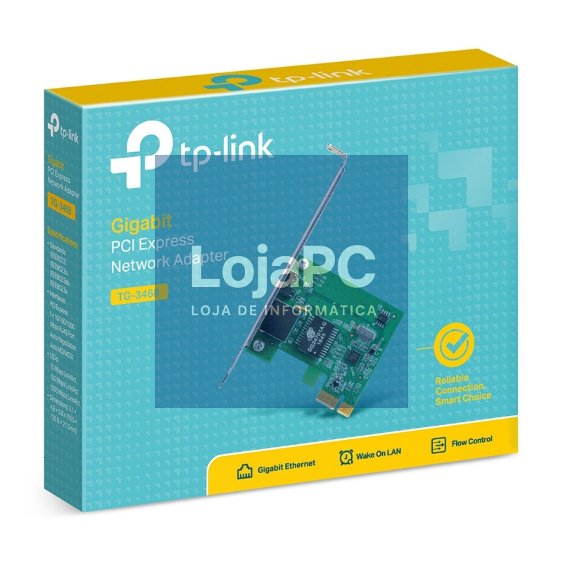 TP-LINK TG-3468 Tarjeta Red Gigabit PCI-E — imagem 3