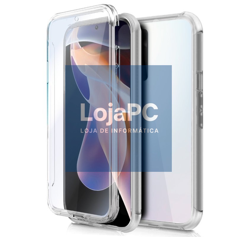 COOL 3D Silicone Case for Xiaomi Redmi Note 11 Pro / Note 11 Pro 5G / Note 12 Pro 4G (Transparent Front + Back)