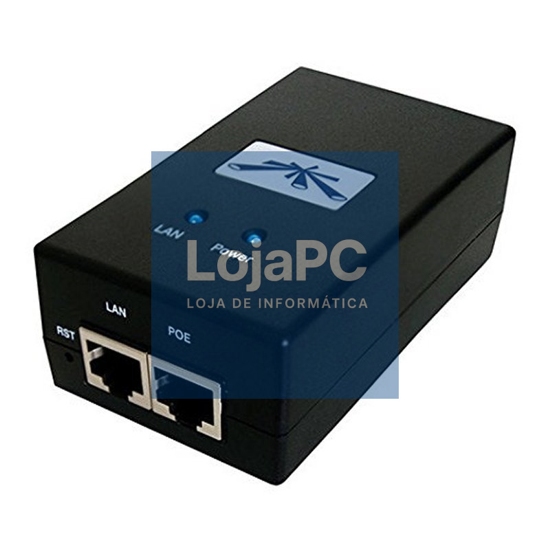 Ubiquiti Inyector PoE POE-48-24W-G 48VDC 0.5A