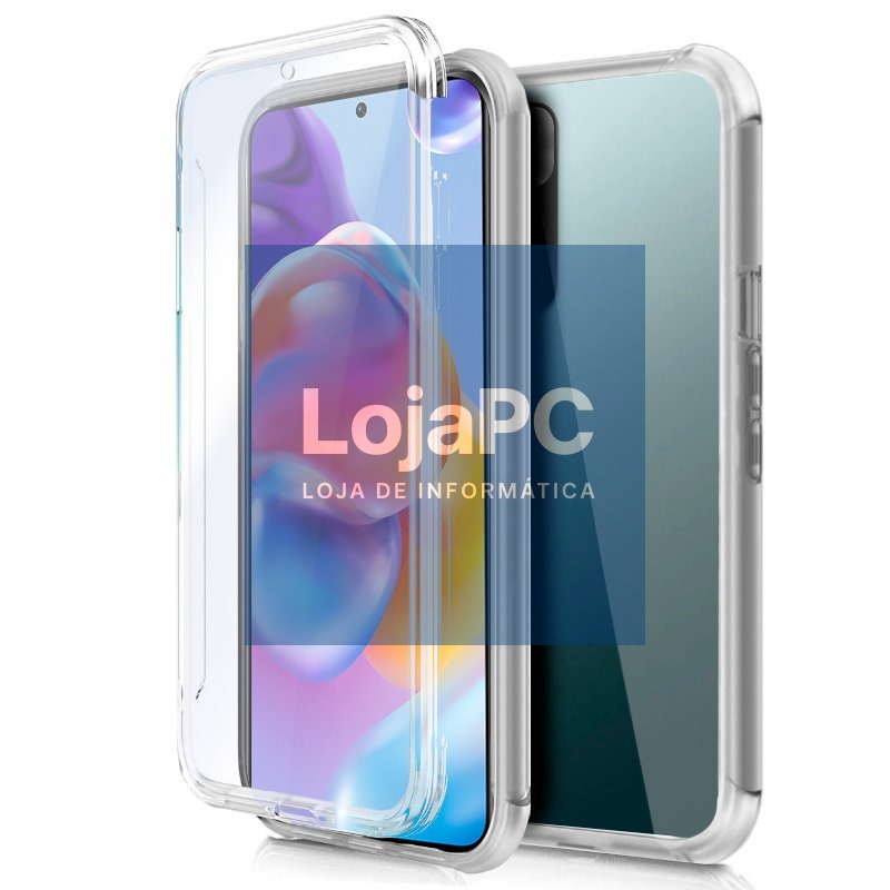 COOL 3D Silicone Case for Xiaomi Redmi Note 11 Pro Plus 5G (Transparent Front + Back)